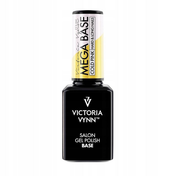 Victoria Vynn MEGA BASE Cold Pink Baza hybrydowa budująca chłodny róż 15 ml