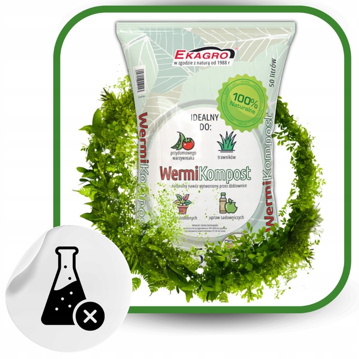 Naturalny Kompost Ekologiczny od Dżdżownic