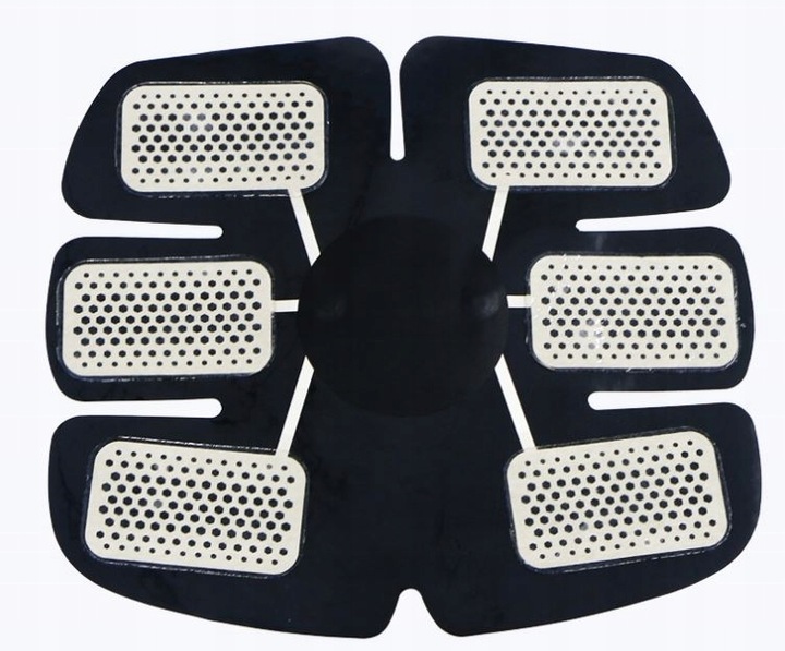 ELEKTROSTYMULATOR EMS MIĘŚNI BRZUCHA PLECÓW RAMION POŚLADKÓW MASAŻER NÓG 3X