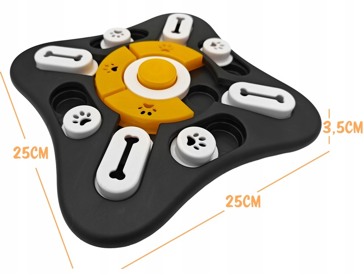 INTERAKTYWNA ZABAWKA WĘCHOWA DLA PSA mata edukacyjna na przysmaki Mersjo