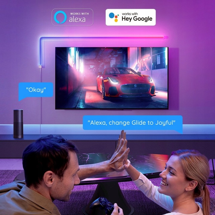 Govee H6062 Glide Wall (6+1) | Panele LED | RGBIC