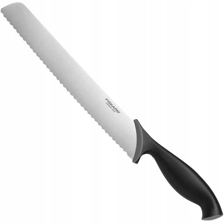 FISKARS NÓŻ DO CHLEBA KROJENIA PIECZYWA DŁUGI OSTRY ZĄBKOWANY 23cm