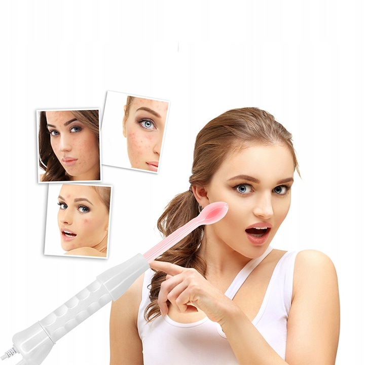 DARSONVAL DERMA WAND 4 PELOTY PIELĘGNACJA ELEKTRODY DO TWARZY WŁOSÓW CIAŁA