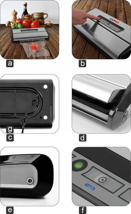 PRÓŻNIOWA ZGRZEWARKA LISTWOWA DO FOLII PAKOWARKA ŻYWNOŚCI 175W 28cm