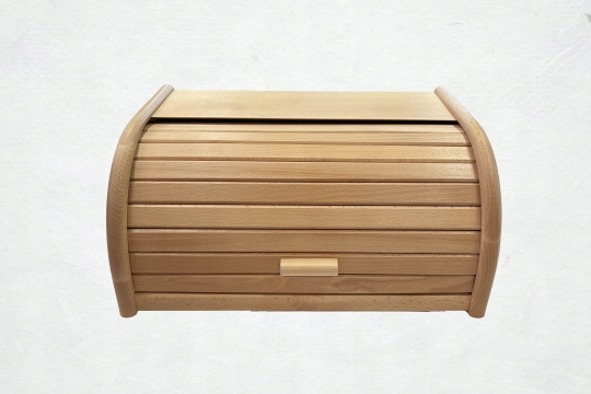 CHLEBAK DREWNIANY BUKOWY DUŻY POJEMNIK NA PIECZYWO CHLEB