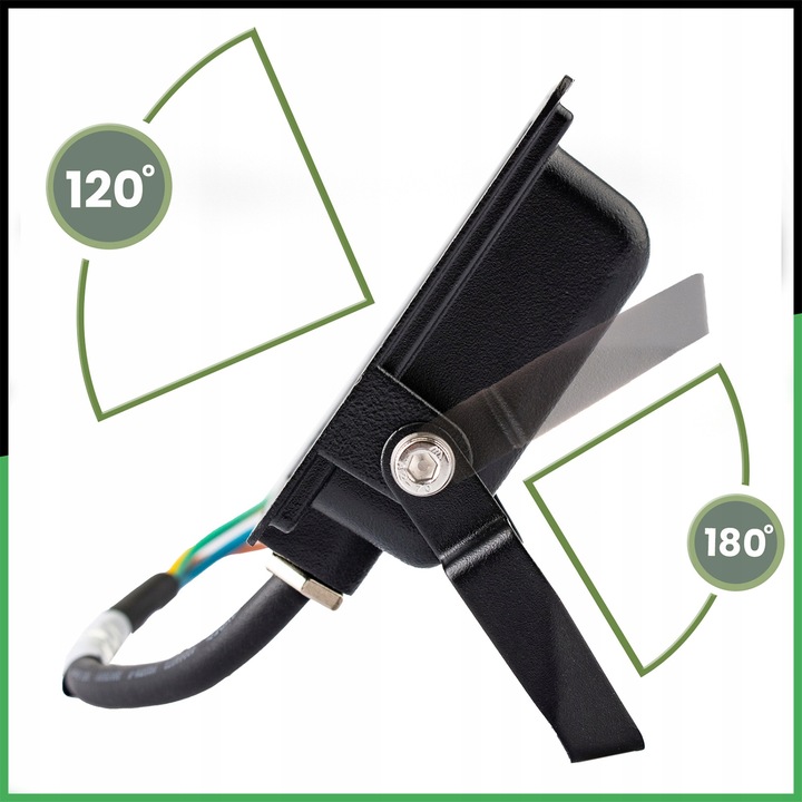 Halogen Naświetlacz Lampa LED 100W 11000 lm IP65 SUPER MOCNY 6000K