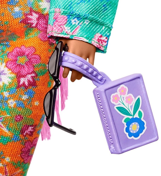 Mattel Barbie Lalka Extra Warkoczyki + Akcesoria