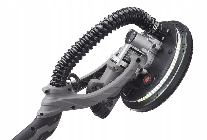 SZLIFIERKA ŻYRAFA DO GIPSU GŁADZI TYNKÓW TYNKU LED zest.MAX PAPIERY