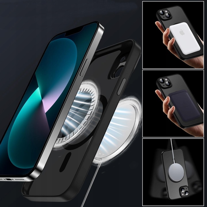ETUI DO IPHONE 13 DO MAGSAFE MATOWE WZMACNIANE CASE OCHRONA APARATU