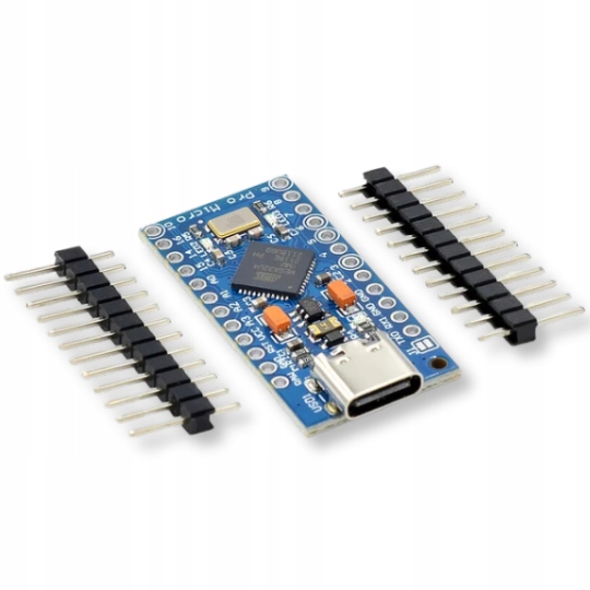 Moduł Leonardo Pro Micro ATmega32U4 16MHz USB-C Mikrokontroler do Arduino
