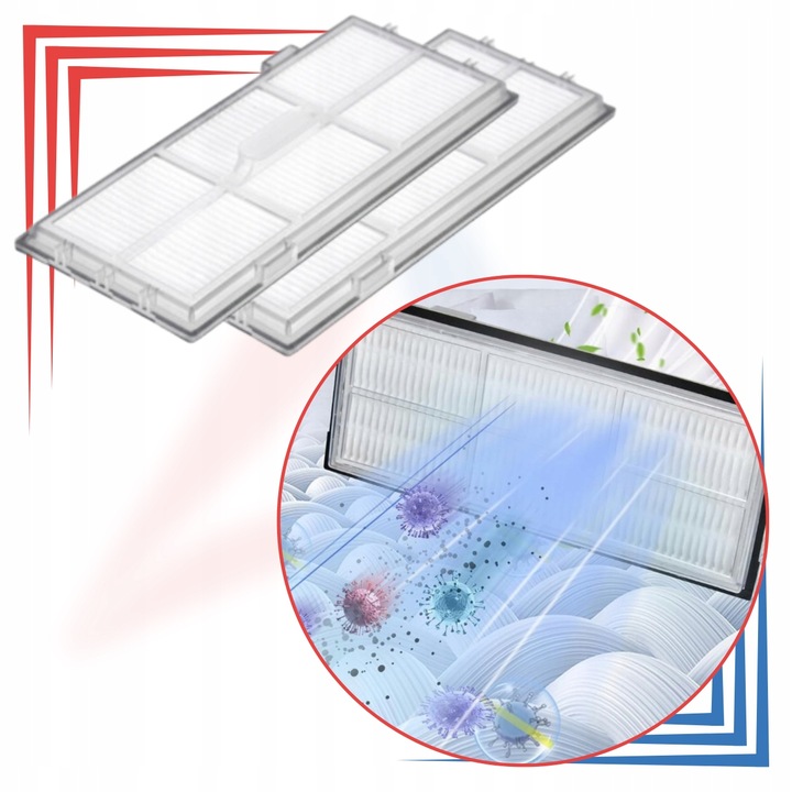 Akcesoria do RoboRock S8/S8 MAX/S8 ULTRA filtr Hepa do odkurzacza