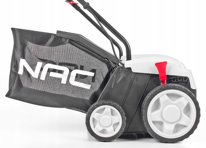 AERATOR ELEKTRYCZNY AREATOR WERTYKULATOR AERACJA 3W1 Z KOSZEM 40l NAC