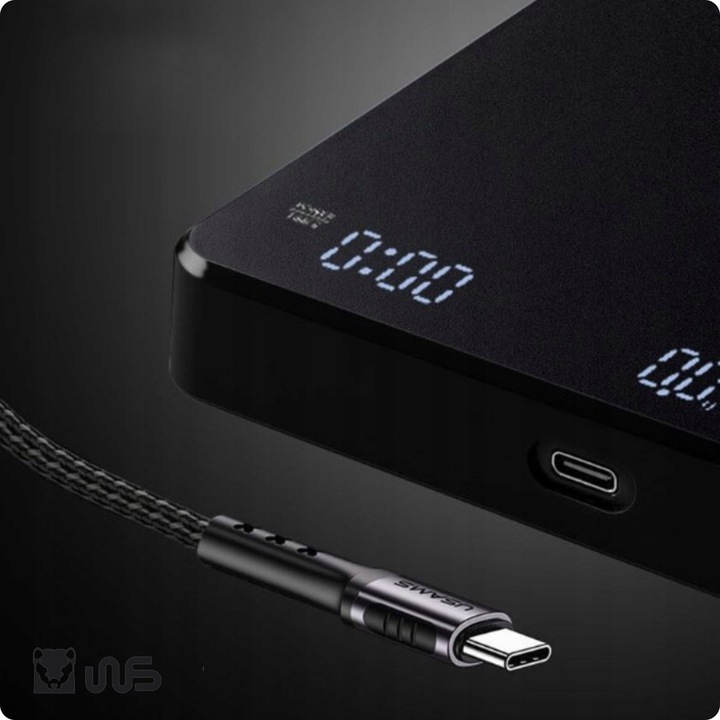 Waga Kuchenna Elektroniczna USB-C Precyzyjna 3000g 0.1g Mata do Kuchni