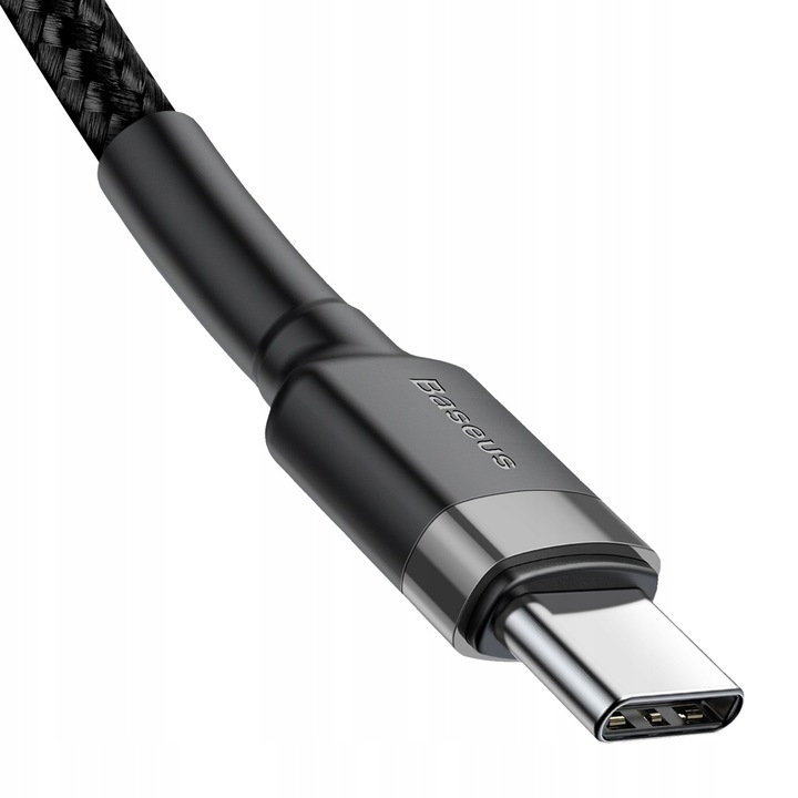 BASEUS MOCNY KABEL USB-C SZYBKIE ŁADOWANIE TYP-C TYPE-C PD 60W QC 3.0 2M