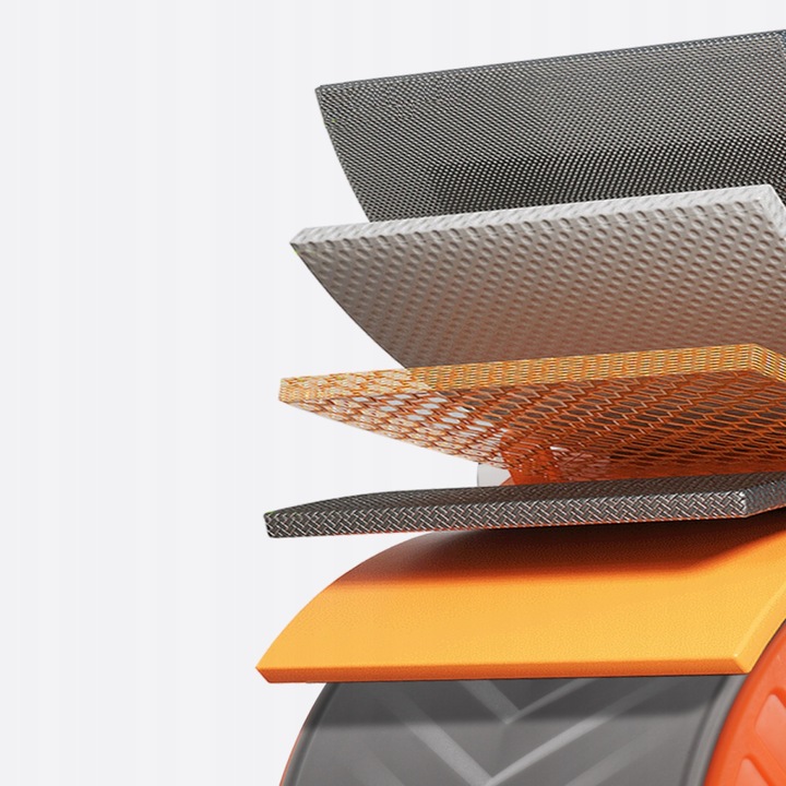 Kółko Roller Z Automatycznym Odbiciem Do ćwiczen Mięśni Brzucha z matą