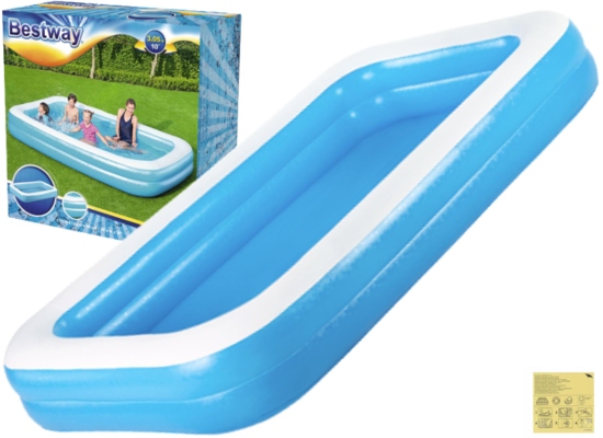 BASEN DMUCHANY RODZINNY 305x183x46cm BESTWAY 54150
