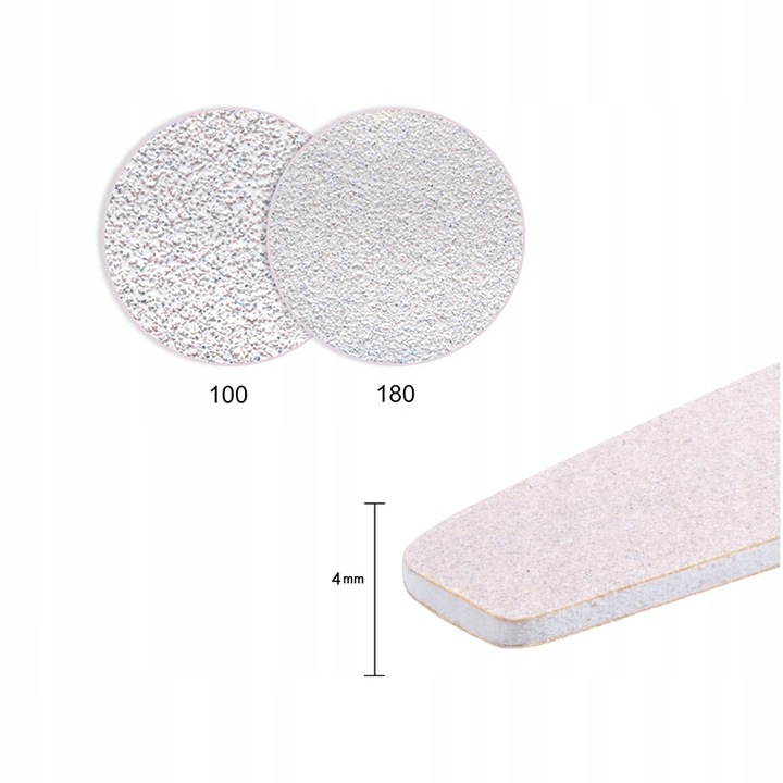 25x Pilnik Do Paznokci 100/180 Aba Łódka Standard