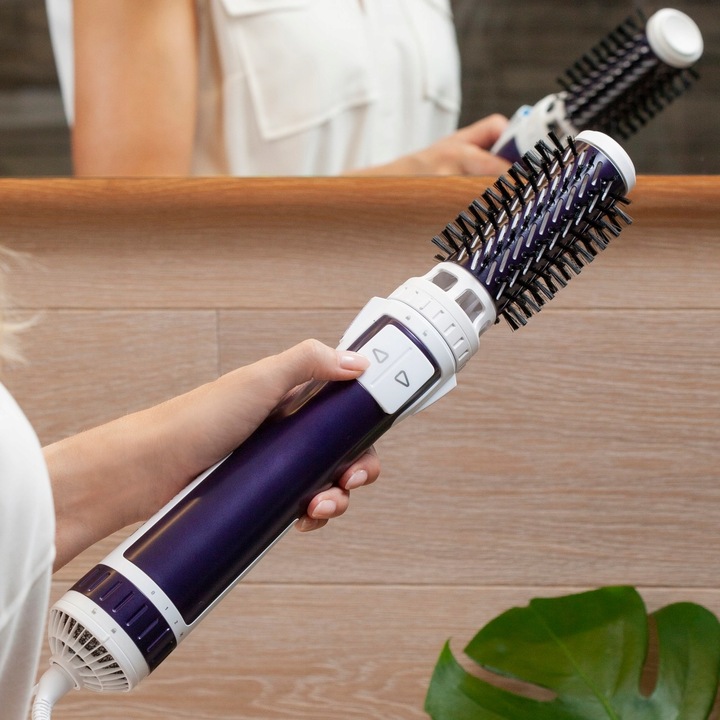 Lokówko-suszarka do włosów 2w1 Rowenta Brush Activ CF9530 nasadki