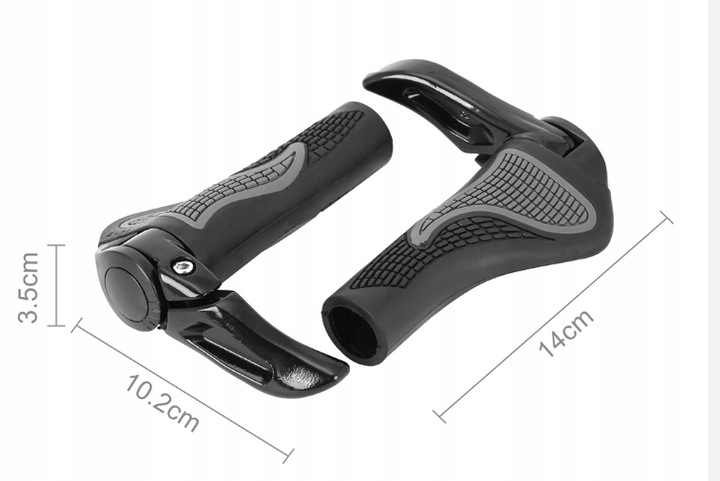 RĄCZKI ROWEROWE ROGI DO KIEROWNICY CHWYTY ROWERU