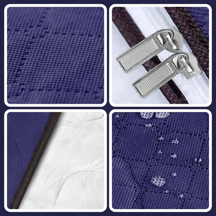 4x ORGANIZER NA UBRANIA POJEMNIK NA POŚCIEL KOŁDRĘ KOCE POKROWIEC XXL