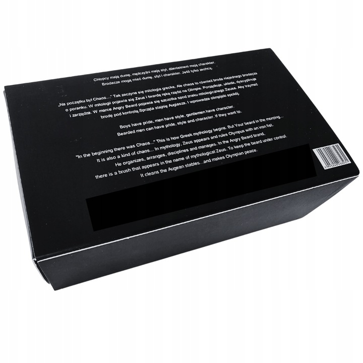 Angry Beard Legendarna Mitologiczna Szczotka do Brody z włosiem Dzika 100%