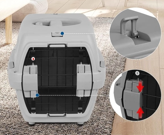 Transporter lotniczy dla kota 48x32x29 (F070)