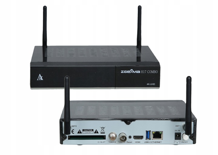 ZGEMMA H17 Combo 4K ENIGMA2 Cccam Iptv Kodi Oscam