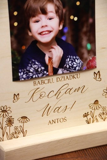 RAMKA DLA DZIADKA I BABCI Prezent na Dzień Dziadka i Dzień Babci GRAWER