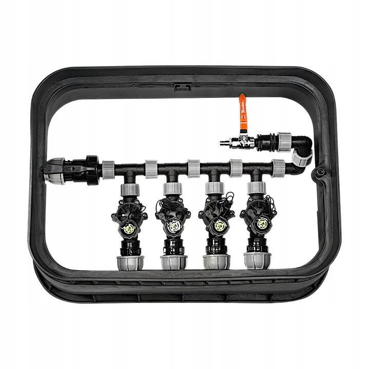 ELEKTROZAWÓR Z REGULACJĄ PRZEPŁYWU DO NAWADNIANIA 2 X GZ 1 CAL 10 BAR