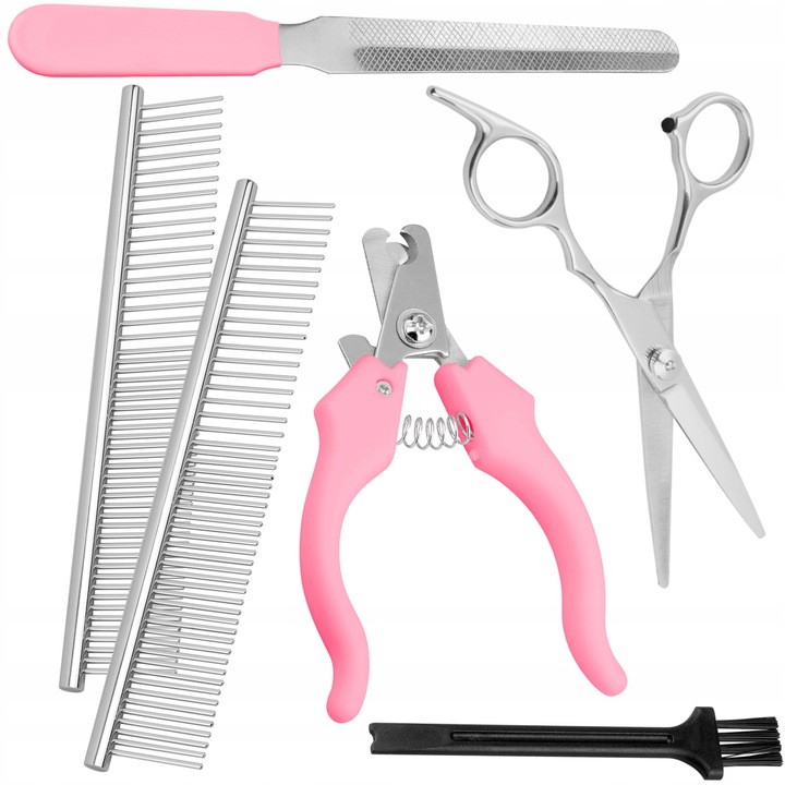 MASZYNKA DO STRZYŻENIA PSÓW PSA KOTÓW ZWIERZĄT ZESTAW 12 MOCNA BATERIA