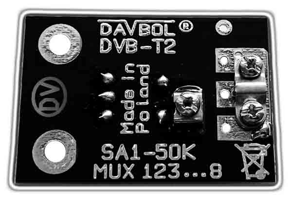 Antena Kierunkowa DVB-T2 Polska bardzo mocnym MUX-8 w Polaryzacji