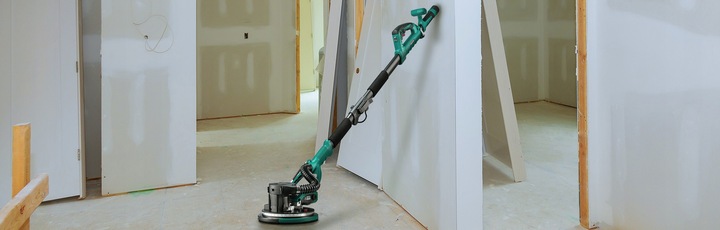 SZLIFIERKA ŻYRAFA DO GIPSU GŁADZI TYNKU ŚCIAN TYNKÓW 220cm LED +