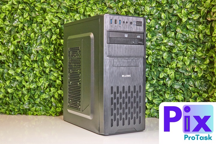 Pix ProTask Komputer Ryzen 7 32GB DDR4 1TB NVMe Windows 11 Wydajny Mocny