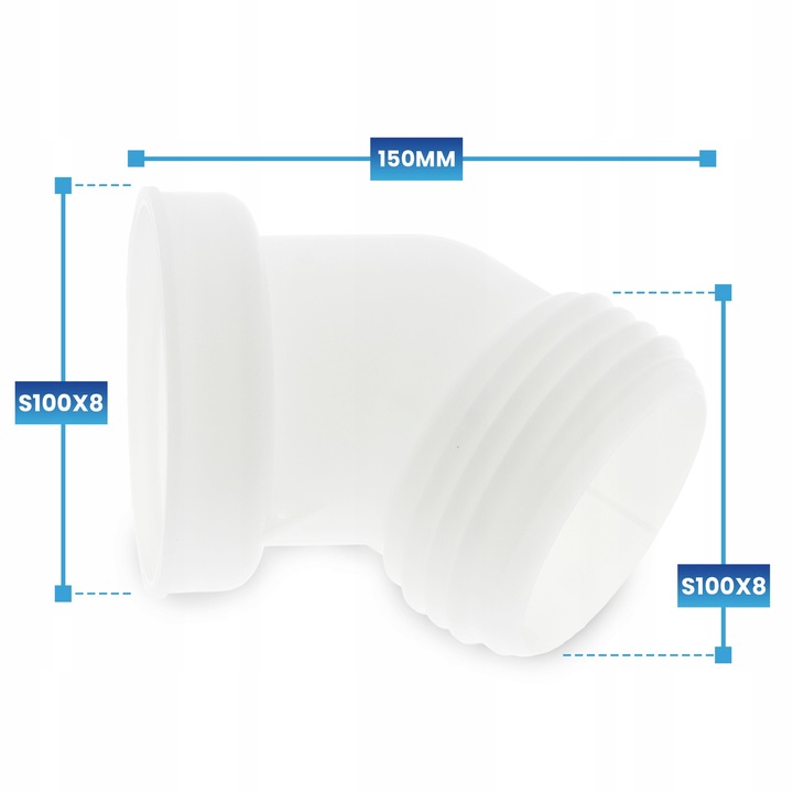 Wylewka Zbiornika MAUZER 1000L S100x8 Adapter Kran Beczki Mauser