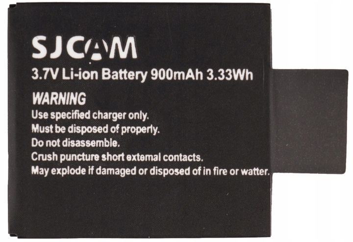 Oryginalna Bateria akumulator do kamer SJCAM SJ4000 900mAh