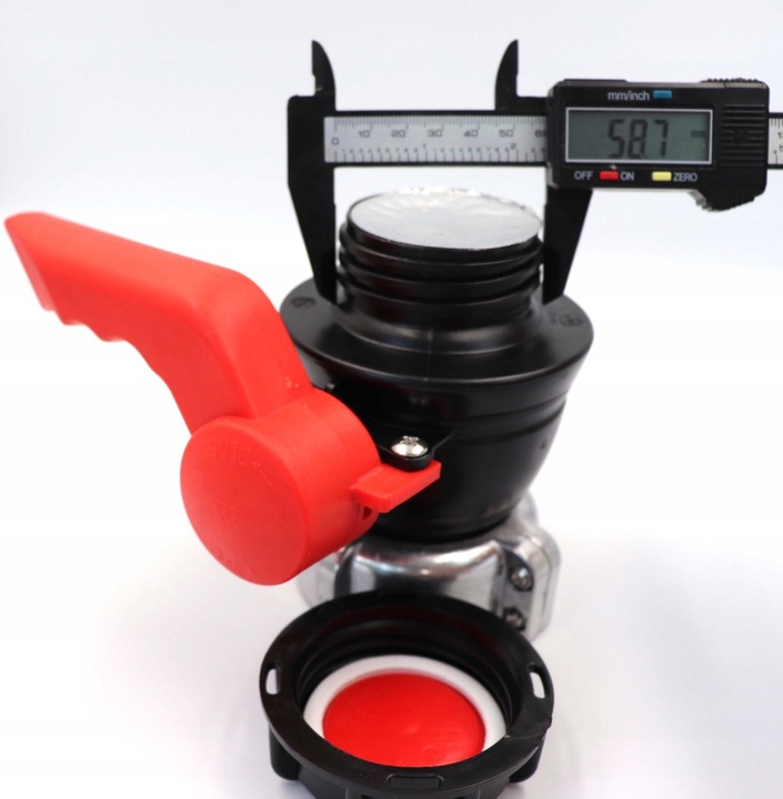 Zawór 75x6 do Zbiornika Mauzer 1000L IBCS75F-BAVS60M