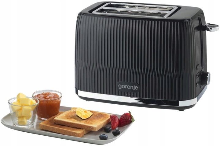 TOSTER T850DPB GORENJE OPIEKACZ NA DWA TOSTY DWIE KANAPKI ROZMRAŻANIE