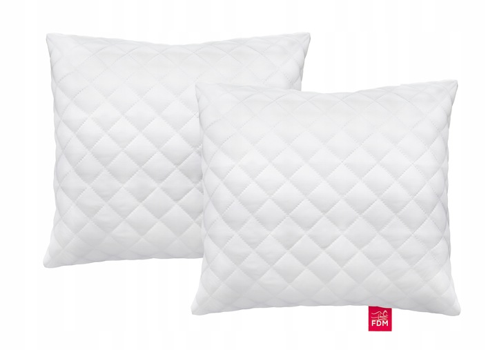 2 x Poduszka ZOE 40x40 Puszysta wygodna zamek Polska komplet