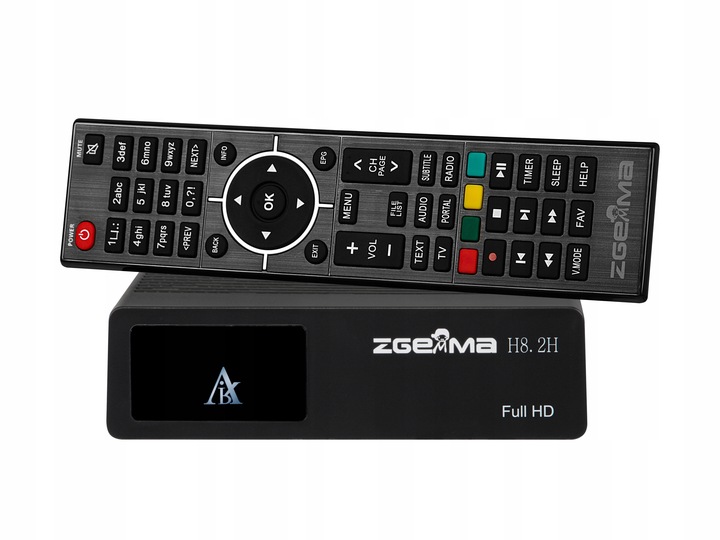 Tuner satelitarny ZGEMMA H8.2H + DVB-T2 HEVC, ENIGMA2, IPTV, OSCAM