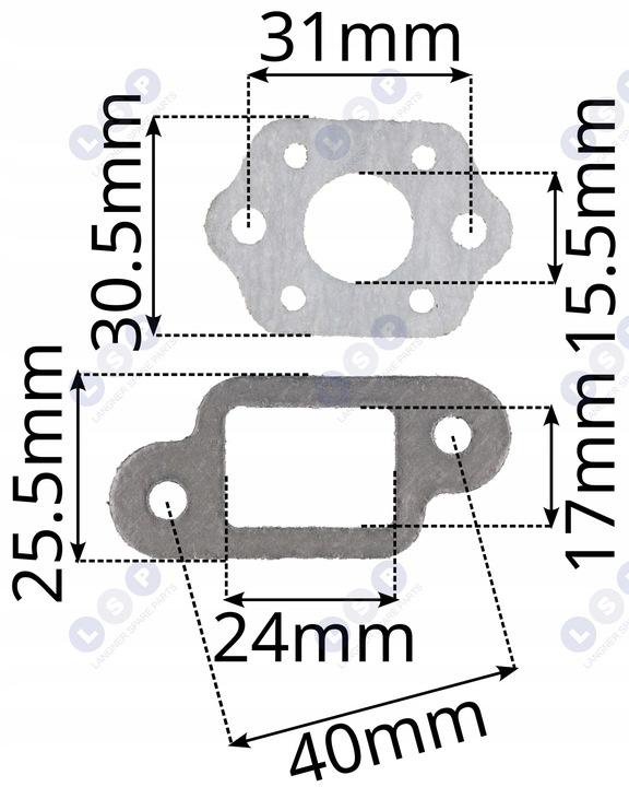 GAŹNIK DO piły pilarki STIHL 023 025 MS230 MS250 uszczelki zestaw