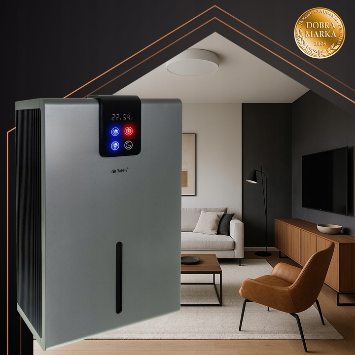 Osuszacz Powietrza Pochłaniacz Wilgoci Higrostat Higrometr Wydajny