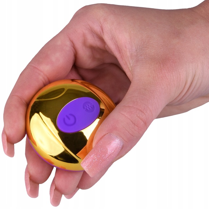 WIBRUJĄCE KULKI GEJSZY Z PILOTEM Jajko 12 Funkcji