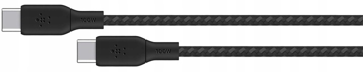 Belkin - Kabel Boost - USB-C do USB-C PD, 5A 100W, z oplotem nylonowym, 3 m