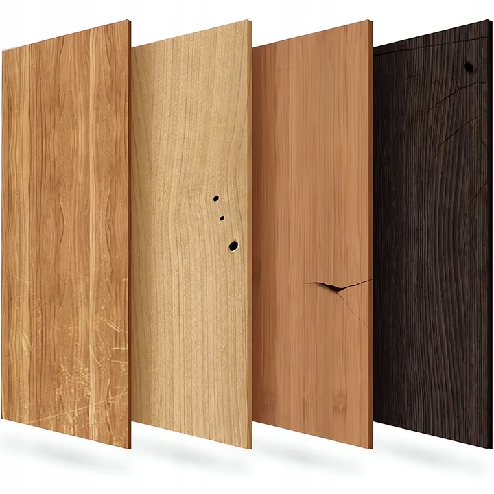 DUŻY ZESTAW NAPRAWCZY DO PANELI MEBLI NAPRAWY RYS DREWNA DRZWI OKIEN