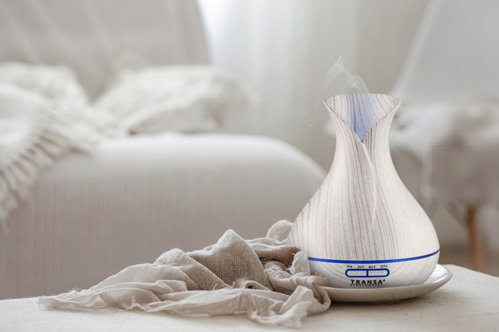 Dyfuzor Zapachowy Aromaterapia Pilot Timer LED AromaWhite Transa 300