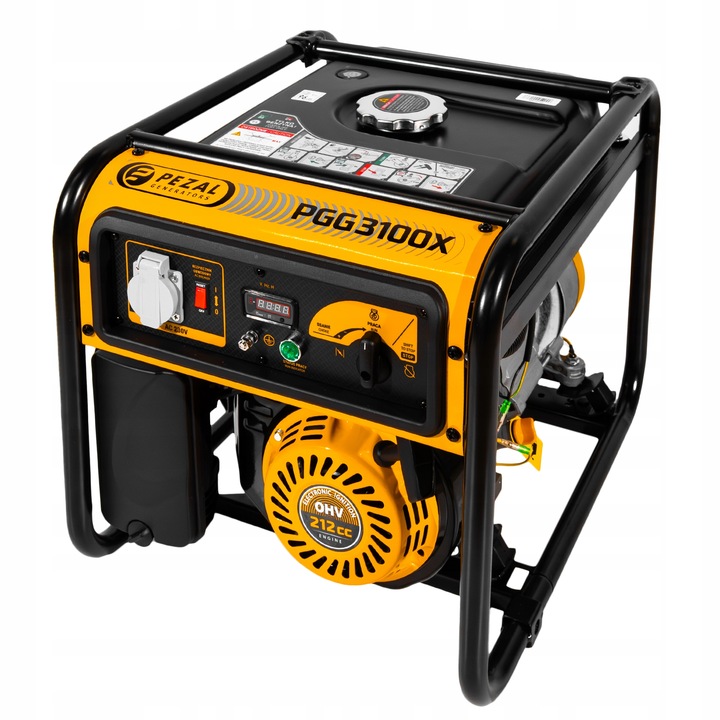 Agregat prądotwórczy generator PEZAL PGG3100X 3,3kW AVR uzwojenie