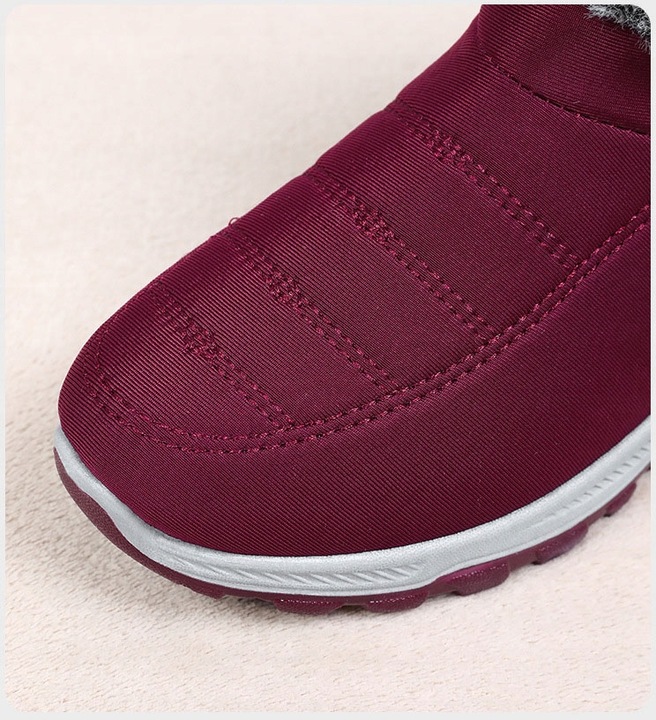 Moda lekkie ocieplane buty damska Sniegowce zimowe buty antypoślizgowy