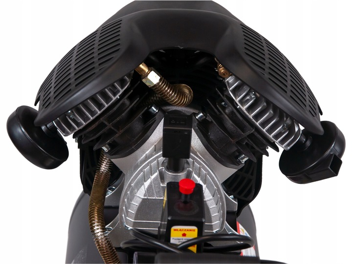 Kompresor Sprężarka olejowa 50L dwutłokowa 2,2kW 230V 10bar Airbox