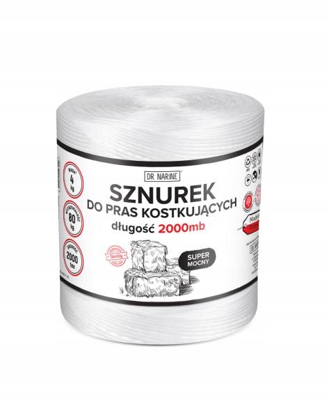 Sznurek do pras kostkujących 2000 tex / 2000 mb