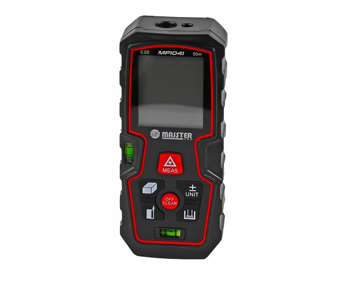 DALMIERZ LASEROWY MIERNIK ODLEGŁOŚCI CYFROWY 50M poziomica KĄTOMIERZ
